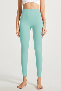 Women's High-waist shaping Tucking Nine-inch Leggings