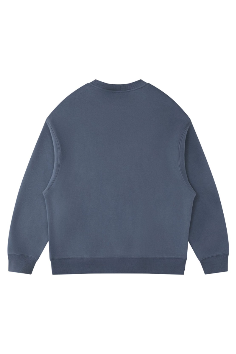 Women's Fall Fleece‑Lined Drop Shoulder Oversized Pullover