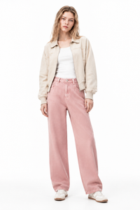 Women's Fall Mid Rise Vintage Casual Jeans