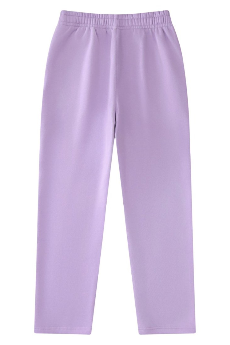Unisex Drawstring Straight Leg Casual Sweatpants