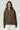 Loose-fitting hooded zip-up knitted cardigan jacket