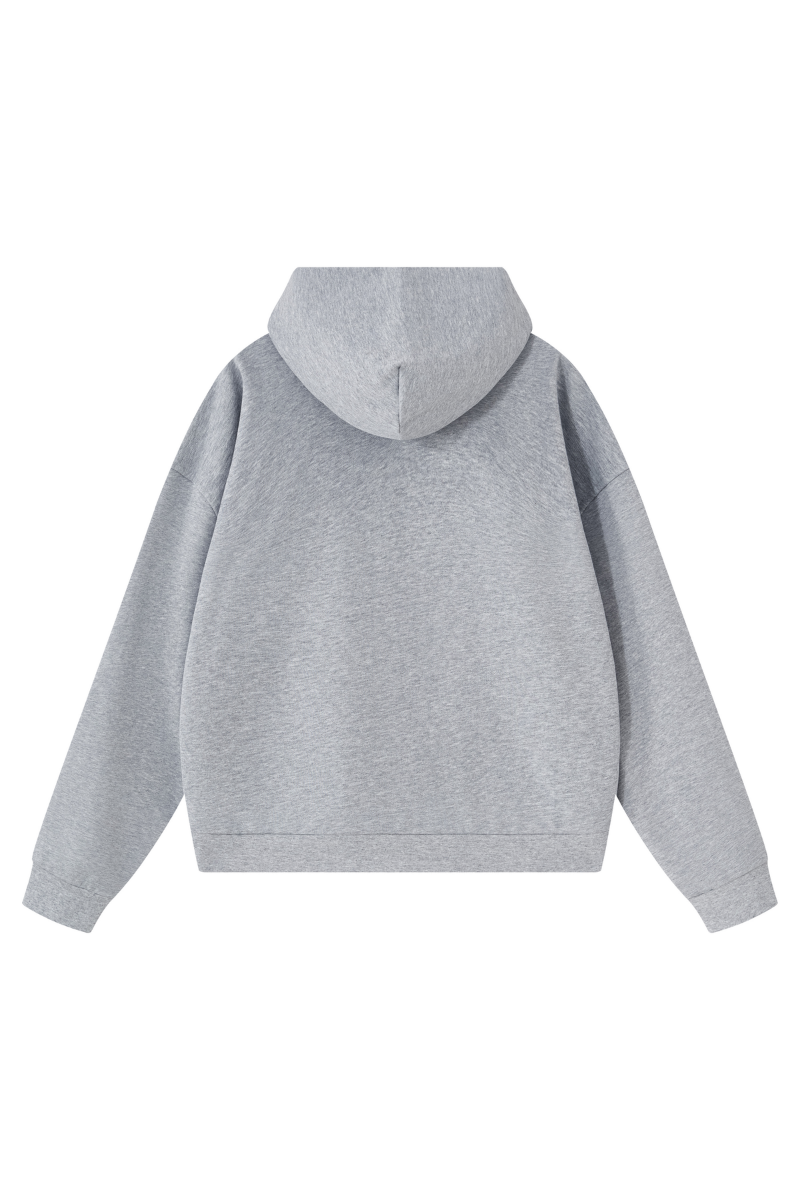 Women's Fall Boxy Fit French Terry Kangaroo Pocket Hoodie