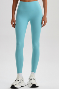 Women High Waisted Butt Lifting Seamless Naked Sensation Yoga Leggings