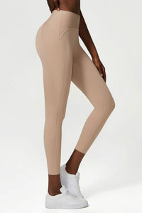 Naked feel Anti-wrinkle bubble butt leggings