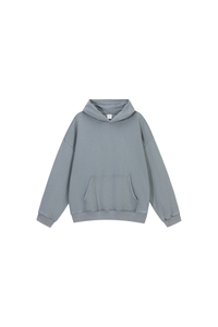 Unisex 100% Cotton Winter 430G Heavyweight Loose Hoodie
