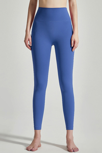 Women's High-waist shaping Tucking Nine-inch Leggings