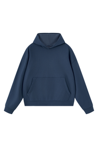 Women's Fall Boxy Fit French Terry Kangaroo Pocket Hoodie