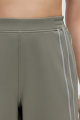 Women's Sports Set:Stand Collar Jacket And Straight Leg Pant