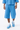 Unisex Waffle Knit Breathable Loose Fit Knee Length Shorts