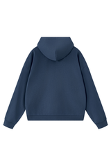 Unisex Fall Boxy Fit French Terry Kangaroo Pocket Hoodie