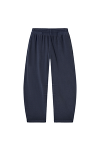 Unisex Fall 100% Cotton Elastic Waist Casual Sweatpants