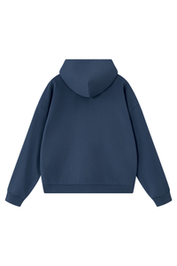 Women's Fall Boxy Fit French Terry Kangaroo Pocket Hoodie