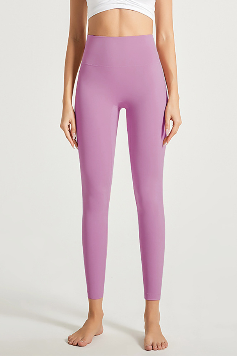 Women's High-waist shaping Tucking Nine-inch Leggings