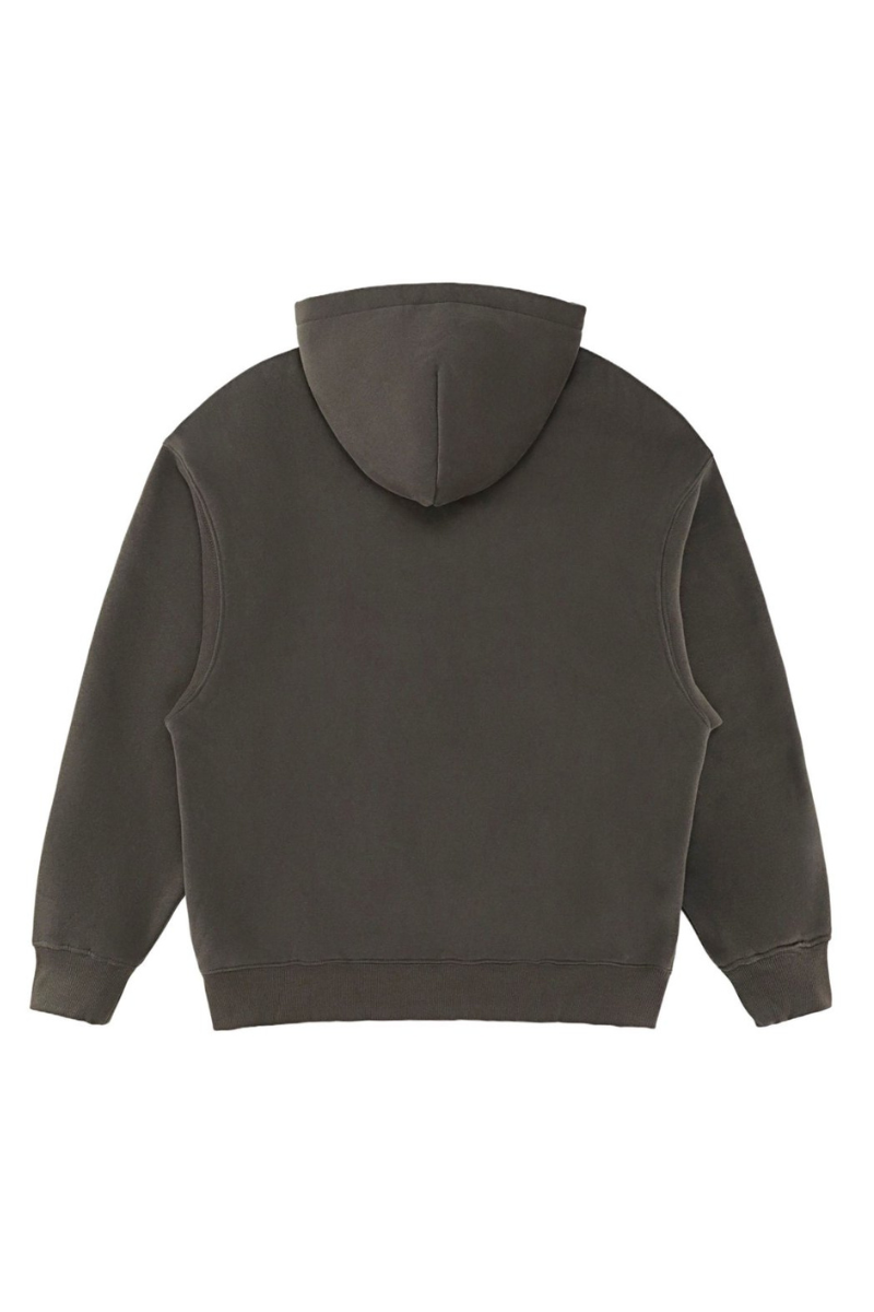 Unisex Fall 350G  Fleece Zip Up Relaxed  Solid Jacket