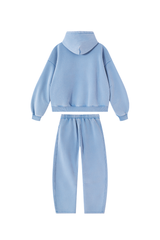 Unisex Fall Fleece Sets:Relaxed Hoodie And Sweatpants