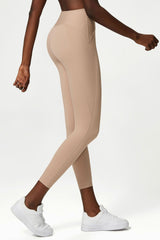 Naked feel Anti-wrinkle bubble butt leggings