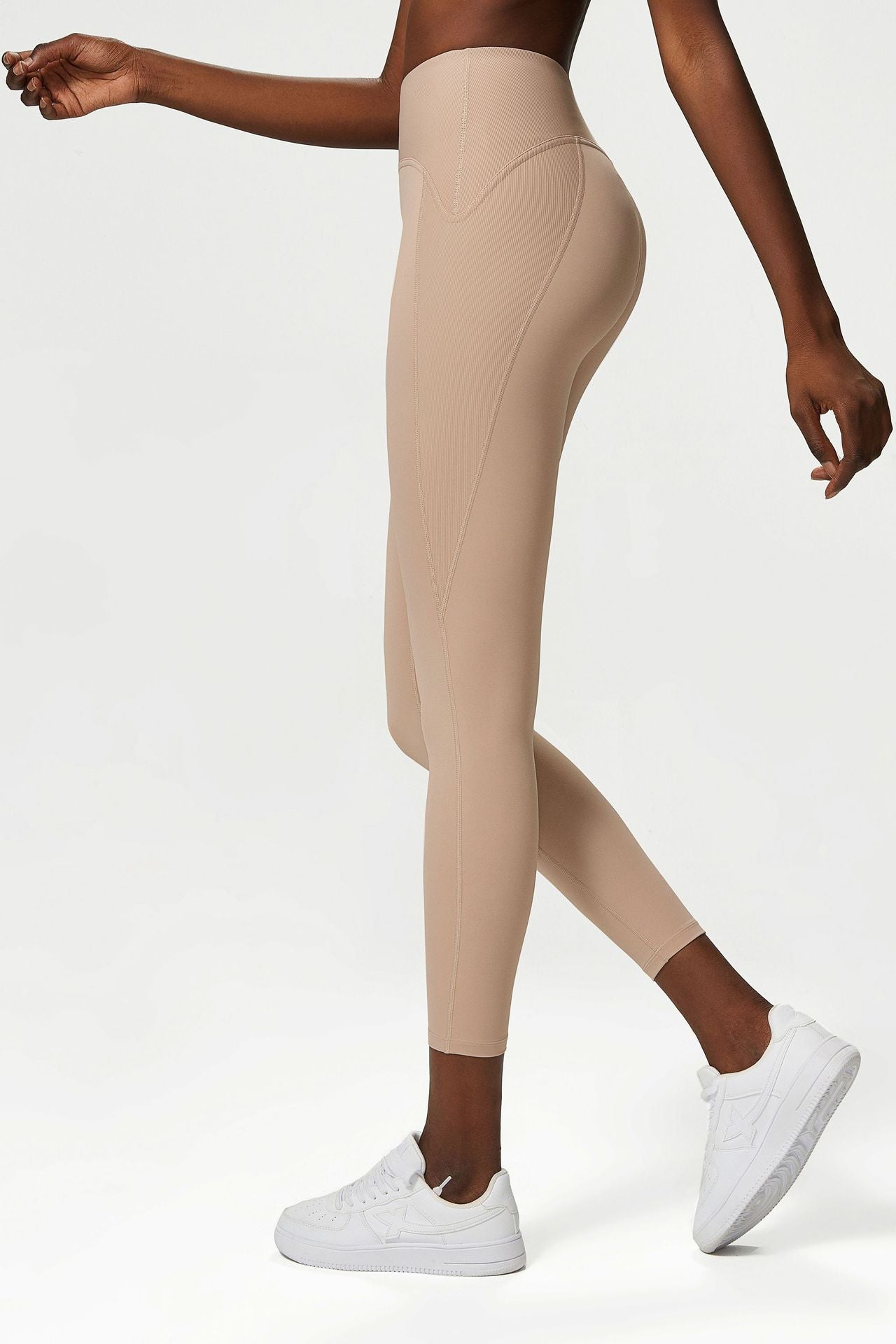 Naked feel Anti-wrinkle bubble butt leggings