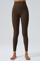 Women's High-waist shaping Tucking Nine-inch Leggings