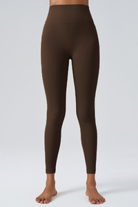 Women's High-waist shaping Tucking Nine-inch Leggings