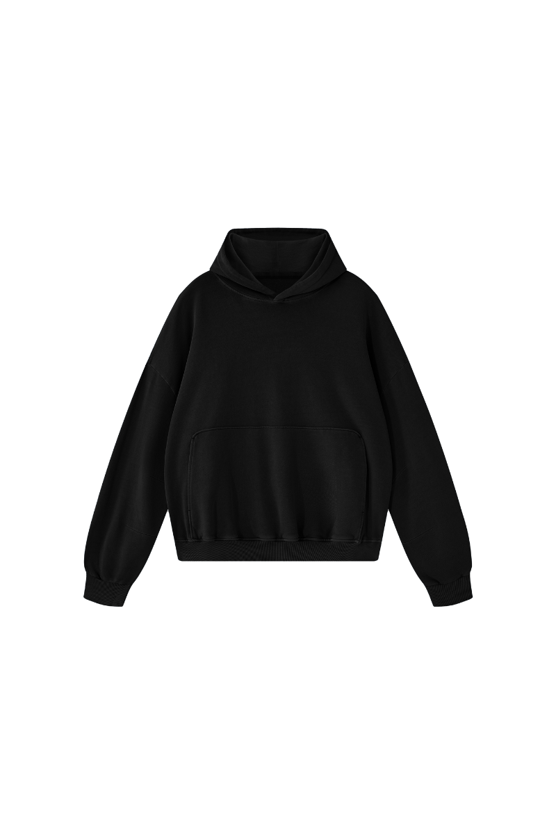 Women's Fall 100% Cotton Kangaroo Pocket Washed Hoodies