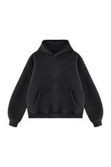 Unisex Fall Fleece Heavyweight Washed Drop Shoulder Hoodie