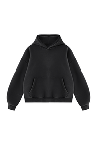 Unisex Fall Fleece Heavyweight Washed Drop Shoulder Hoodie