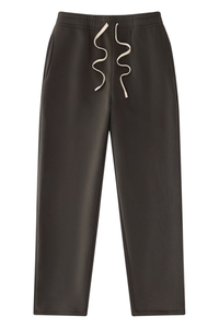 Unisex Drawstring Straight Leg Casual Sweatpants