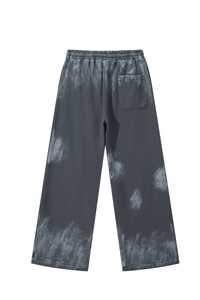 Unisex Fall Streetwear Vintage Straight Sweatpants