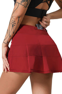 Yoga Sports Pleated Quick Dry Tennis Skirt