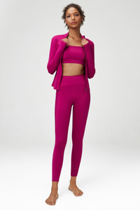 Classic Plus Size Bare Feel Three-piece Yoga Wear Set