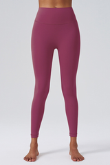 Women's High-waist shaping Tucking Nine-inch Leggings