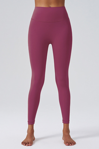 Women's High-waist shaping Tucking Nine-inch Leggings