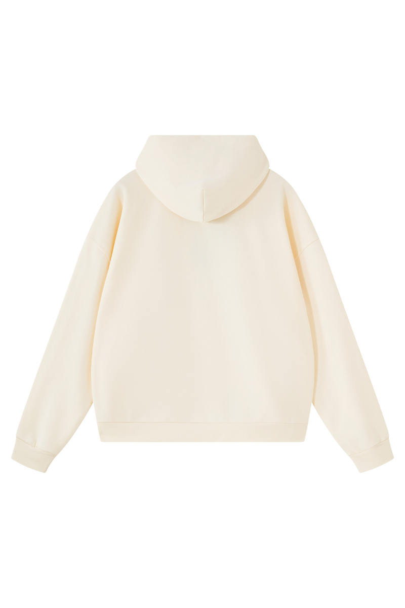 Women's Fall Boxy Fit French Terry Kangaroo Pocket Hoodie