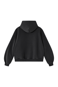 Unisex Fall Fleece Heavyweight Washed Drop Shoulder Hoodie