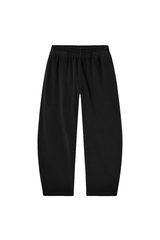 Unisex Fall 100% Cotton Elastic Waist Casual Sweatpants