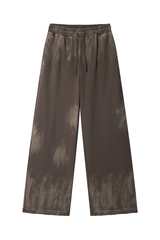 Unisex Fall Streetwear Vintage Straight Sweatpants