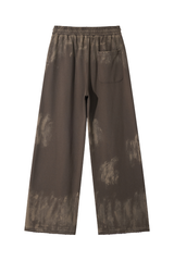 Unisex Fall Streetwear Vintage Straight Sweatpants