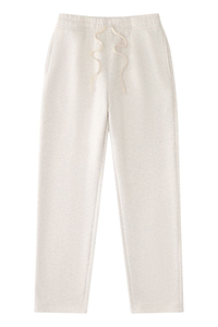 Unisex Drawstring Straight Leg Casual Sweatpants