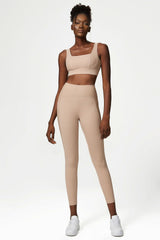 Naked feel Anti-wrinkle bubble butt leggings