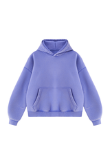 Men's Fall Fleece Heavyweight Washed Drop Shoulder Hoodie