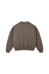 Women's Fall Minimal Relaxed Drop Shoulder Sweatshirt