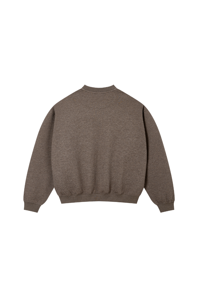 Women's Fall Minimal Relaxed Drop Shoulder Sweatshirt
