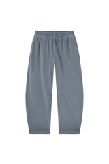 Unisex Fall 100% Cotton Elastic Waist Casual Sweatpants