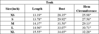Women's Athletic Thin Strap Side Pleated Sport Yoga Tank Top