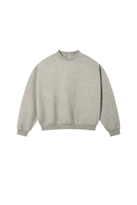 Unisex Fall Minimal Relaxed Drop Shoulder Sweatshirt