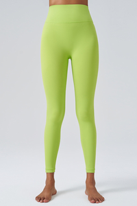 Women's High-waist shaping Tucking Nine-inch Leggings