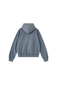 Women's Fall 100% Cotton Kangaroo Pocket Washed Hoodies