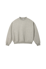 Men's Fall Minimal Relaxed Drop ShoulderCrew Neck Sweatshirt
