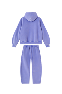 Unisex Fall Fleece Sets:Relaxed Hoodie And Sweatpants