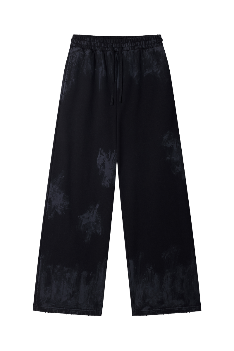 Unisex Fall Streetwear Vintage Straight Sweatpants